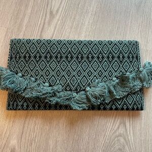Bohemian Fringe Clutch